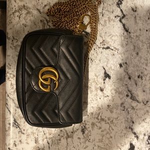 Authentic mini gucci Marmont crossbody